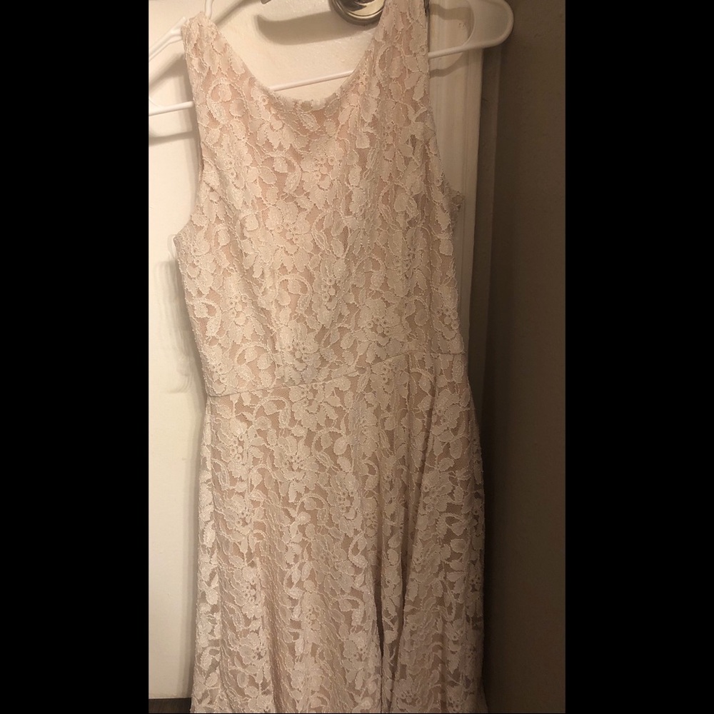 Pink/nude dress